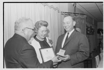 Dr. Ray D. Minges receives Book of Golden Deeds award